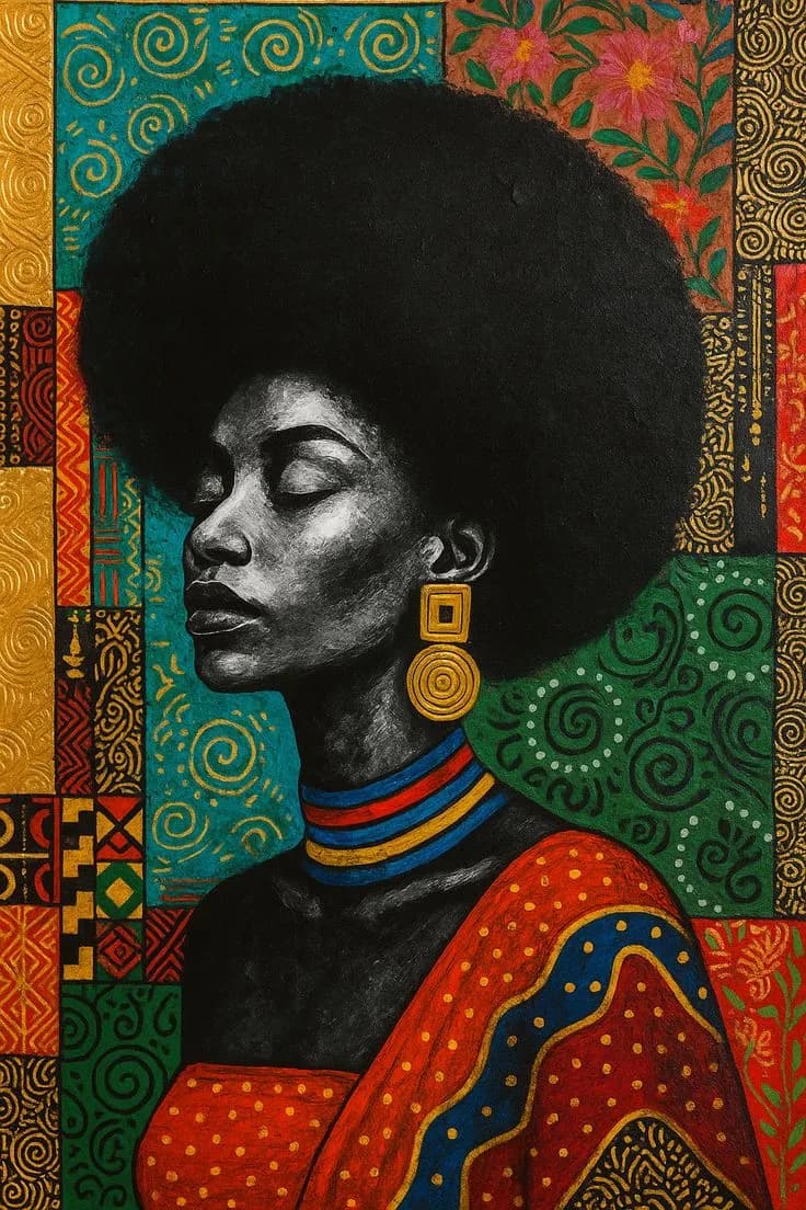 Fashbe Image of an african art